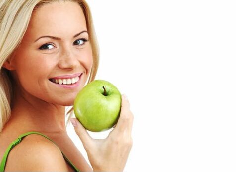 Apple Diet verliert in einer Woche Gewicht