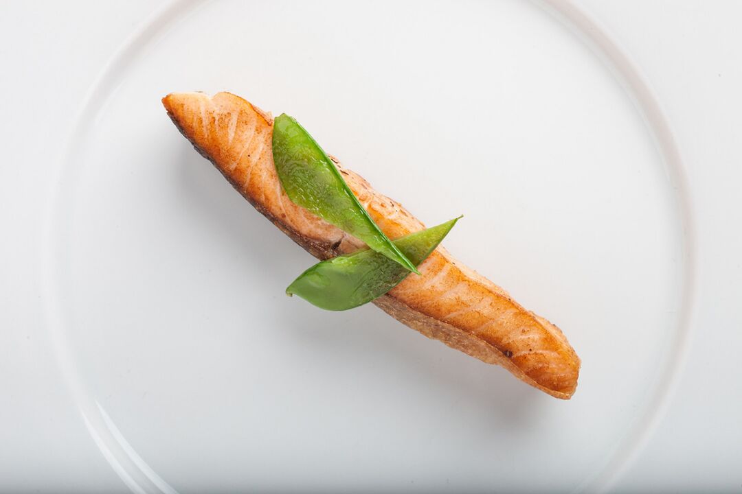 Gebackener Weißfisch auf der „Lieblings“-Diätkarte